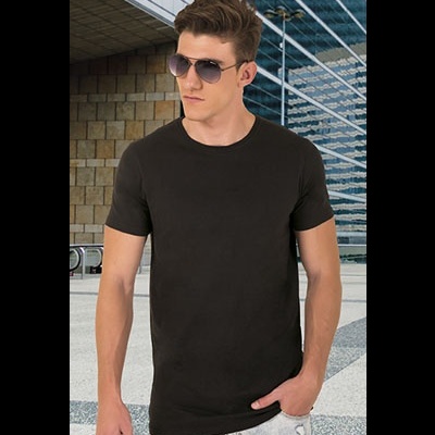 T-Shirt Fit 100% Algodão Ring Spun