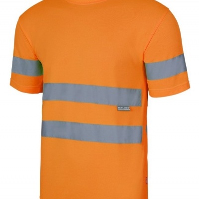 T-SHIRT TÉCNICA AV BIRD-EYE. 100% POLIÉSTER 140 GSM