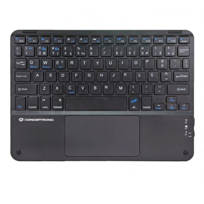 Teclado Bluetooth C/ Touchpad Recarregável 10"