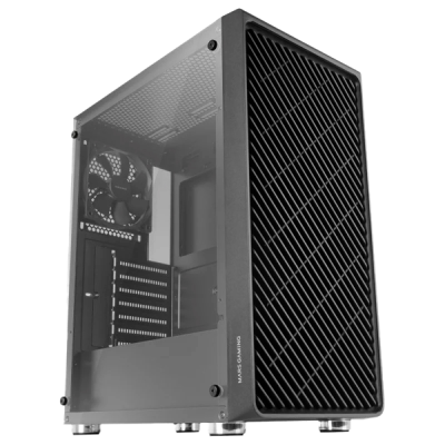 MARS GAMING CAIXA ATX MC-3000 4XPRO FAN GLASS MESH BLACK
