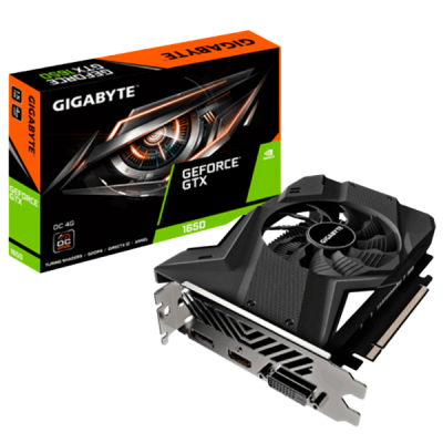 GIGABYTE VGA GTX 1650 4G GV-N1650OC-4G 2.0 GDDR6 128BIT DVI HDMI DP