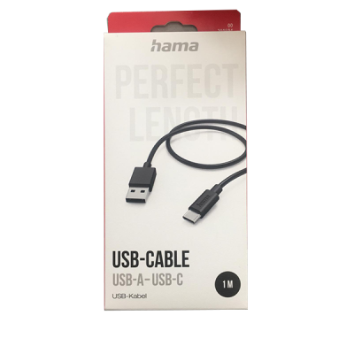 Hama Cabo 1m USB-A a USB-C