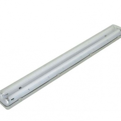 Armadura Estanque p/ 2x Lampadas Tubulares LED T8 1,50 mts