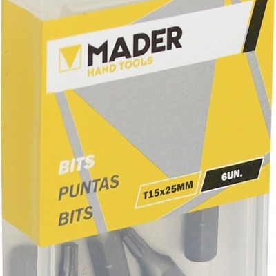 Bits Torx T15, 25mm, 6Un