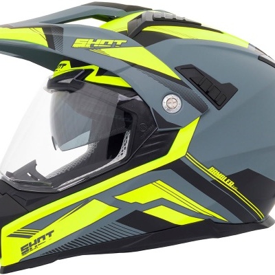 CAPACETE RANGER EVOLUTION AMARELO NEON / PRETO MATE