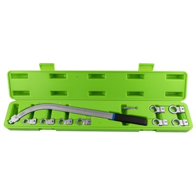 JOGO DE CHAVES CURVADAS PARA EXTRAÇÃO DE CORREIAS 12 CANTOS CABEÇA INTERCAMBIÁVEL