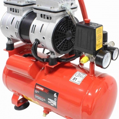 Compressor de Ar Silêncioso 0.75HP 6L