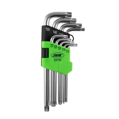 CONJUNTO DE 9 BOCAIS TORX (CURTOS)