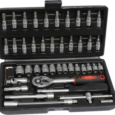 Chave de Caixa, 1/4", 46Un