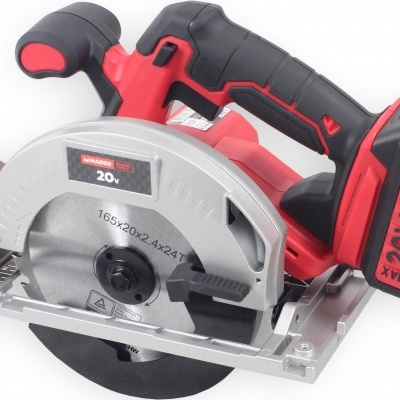 Serra Circular sem Fios, 20V, 4Ah, 165mm