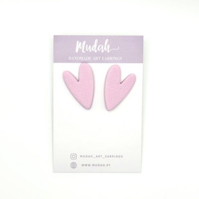 Corações pequenos - rosa claro