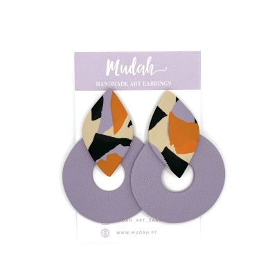 Sandra - padrão e lilás seco