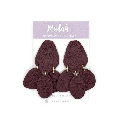 Vera - bordô escuro