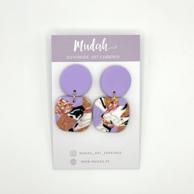 Teresa - lilás e padrão