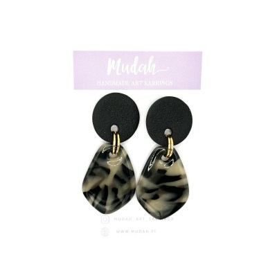 Alice - preto e padrão tartaruga