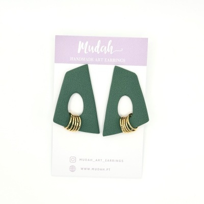 Bea - verde água escuro