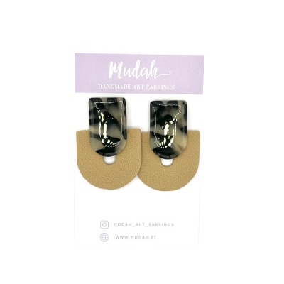 Camila - padrão tartaruga e creme