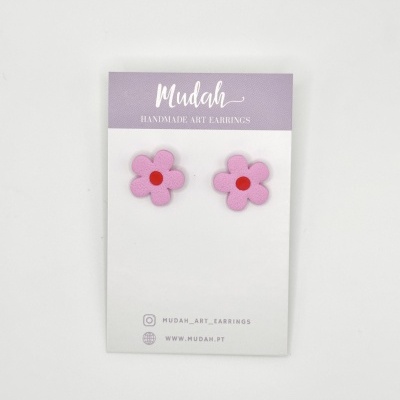 Flor pequena - vermelho e rosa