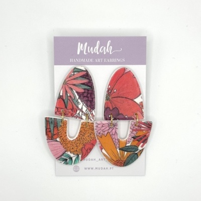 Carlota - padrão floral