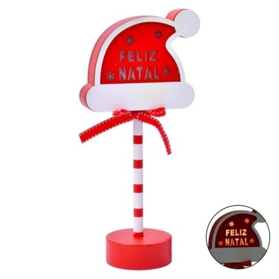 DECORAÇAO NATAL C/LUZ MDF