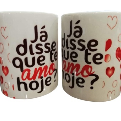 Caneca Já disse que te amo hoje?