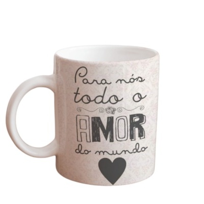 Caneca Todo o amor do Mundo