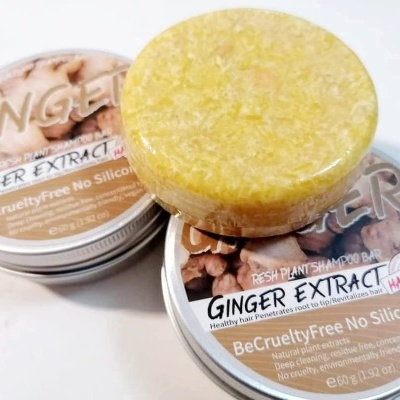 Shampo sólido de Gengibre