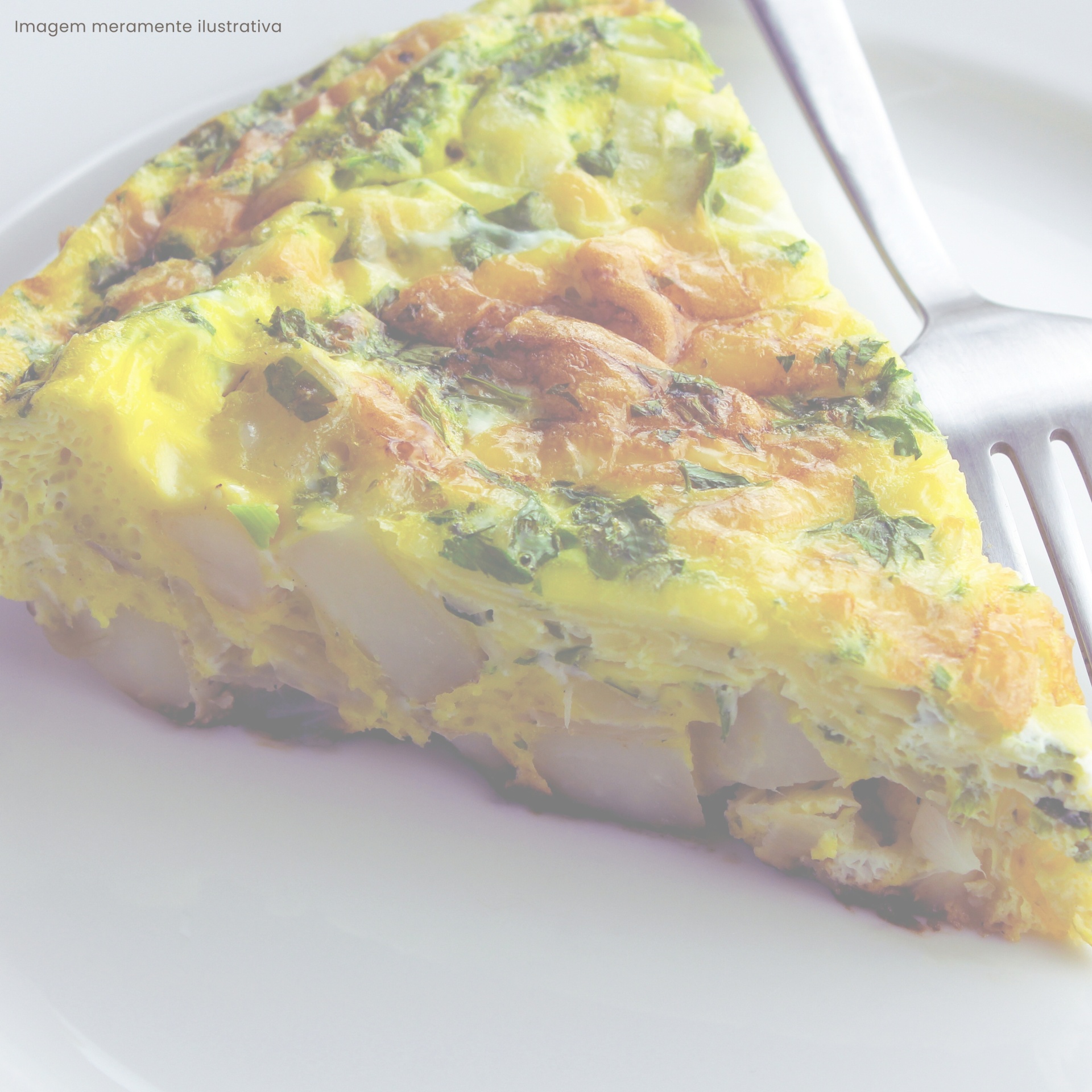 Receita saudável de FRITTATA de BACALHAU Receita saudável de FRITTATA de BACALHAU