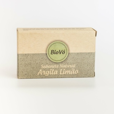 SABONETE NATURAL DE ARGILA LIMÃO