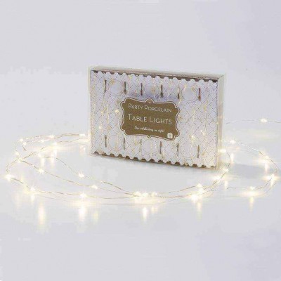 Luzes de Mesa Douradas