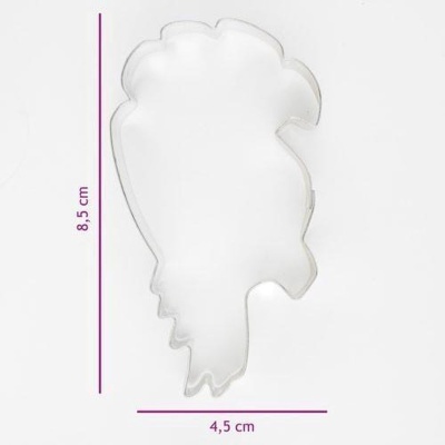 Cortador Papagaio, 8,5cm