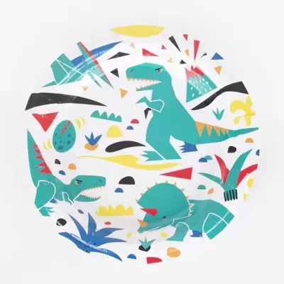 Pratos Dinossauros pk/8