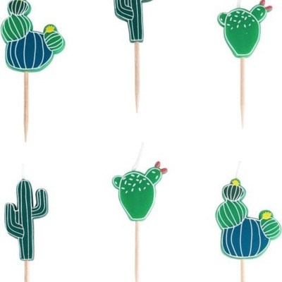 Velas Cactus