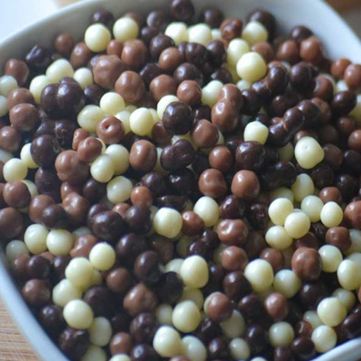 Esferas Chocolate Sortidas 4mm,250gr