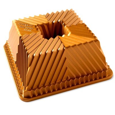 Forma Bundt Square Gold