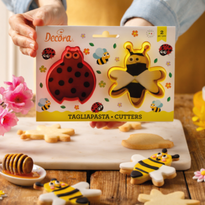 Cortador Joaninha/Abelha,pk/2