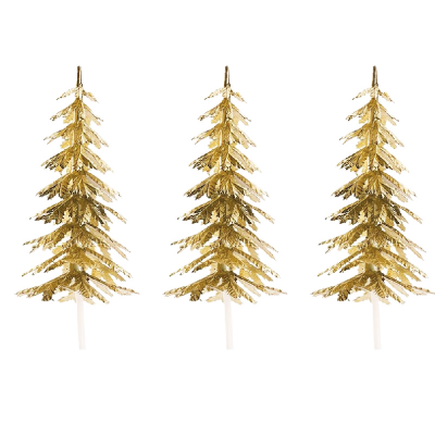 Pinheiro Decorativo Dourado