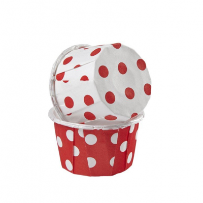 Mini Party Cups Red/Wht pk/24