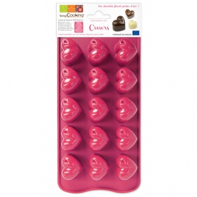 Molde Silicone Candy Heart