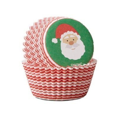 Formas Mini CupCake Santa Claus,pk/100