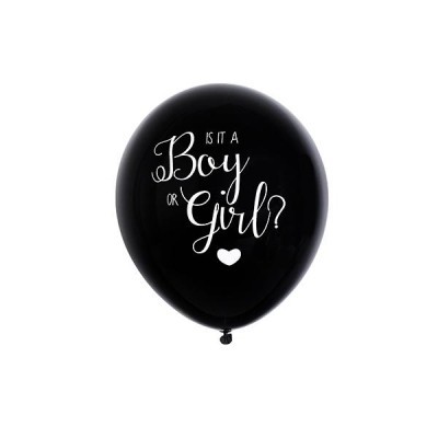 Balão Gender Reveal Pink Confetti 40cm