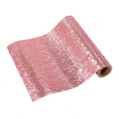 Corredor Mesa Luxe Pink Glitter