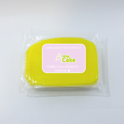 Pasta Açucar Amarelo - 100gr