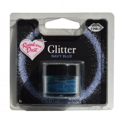 purpurinas - Glitter Navy Blue