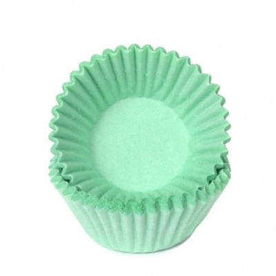 Formas Mini Cupcake Menta, pk/100