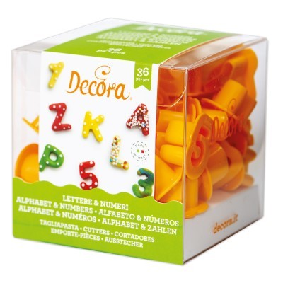 Cortadores Alfabeto e Numeros  2 X 1.6