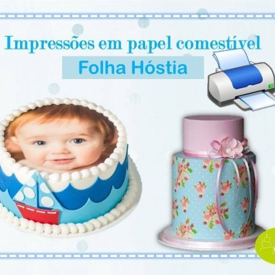 Impressão em Folha de Hóstia