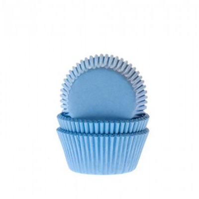 Mini Formas Cupcake Azul pk/60