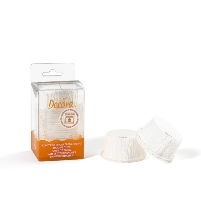 Formas CupCake Ruffled White, pk/25