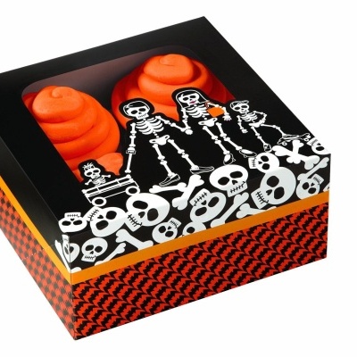 Caixas 4 Cupcake Cemitério pk/3